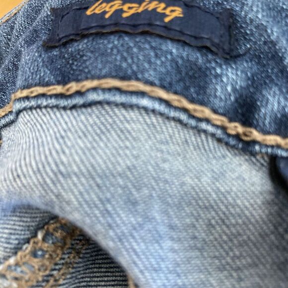 7 Seven For All Mankind Women’s Luxe Stretch Jeans/leggings Size 22 - Picture 8 of 10